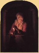 Old Woman with a Candle